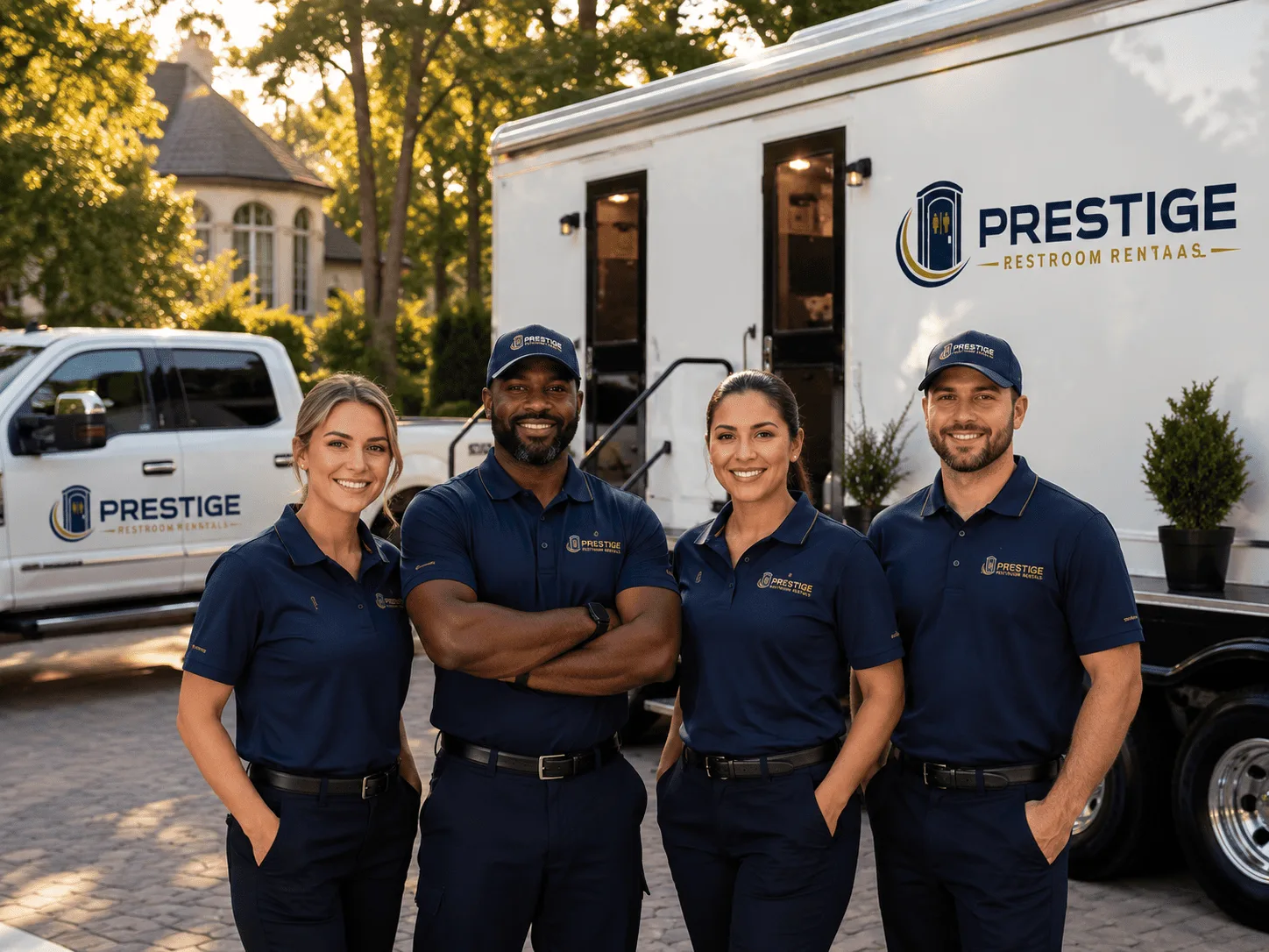 Trusted Luxury Portable Restrooms company in Grant, IA